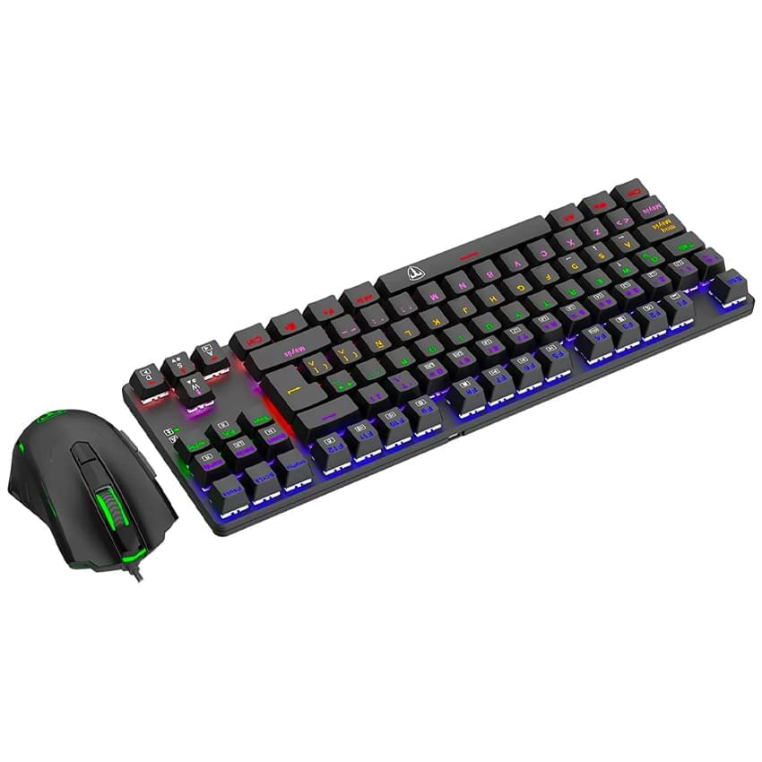 Teclado Y Mouse T-Dagger Advance Force Negro Switch Red